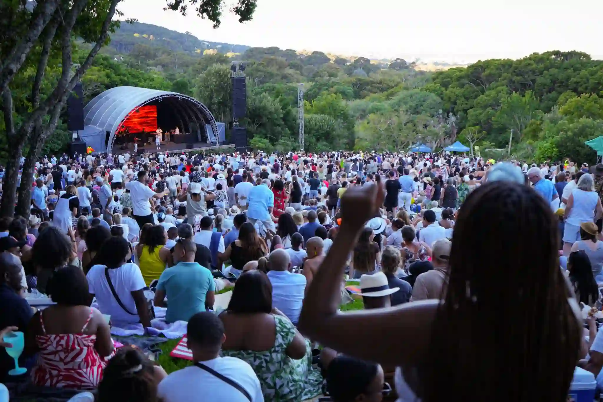 Cape Town New Year Event at Kirstenbosch