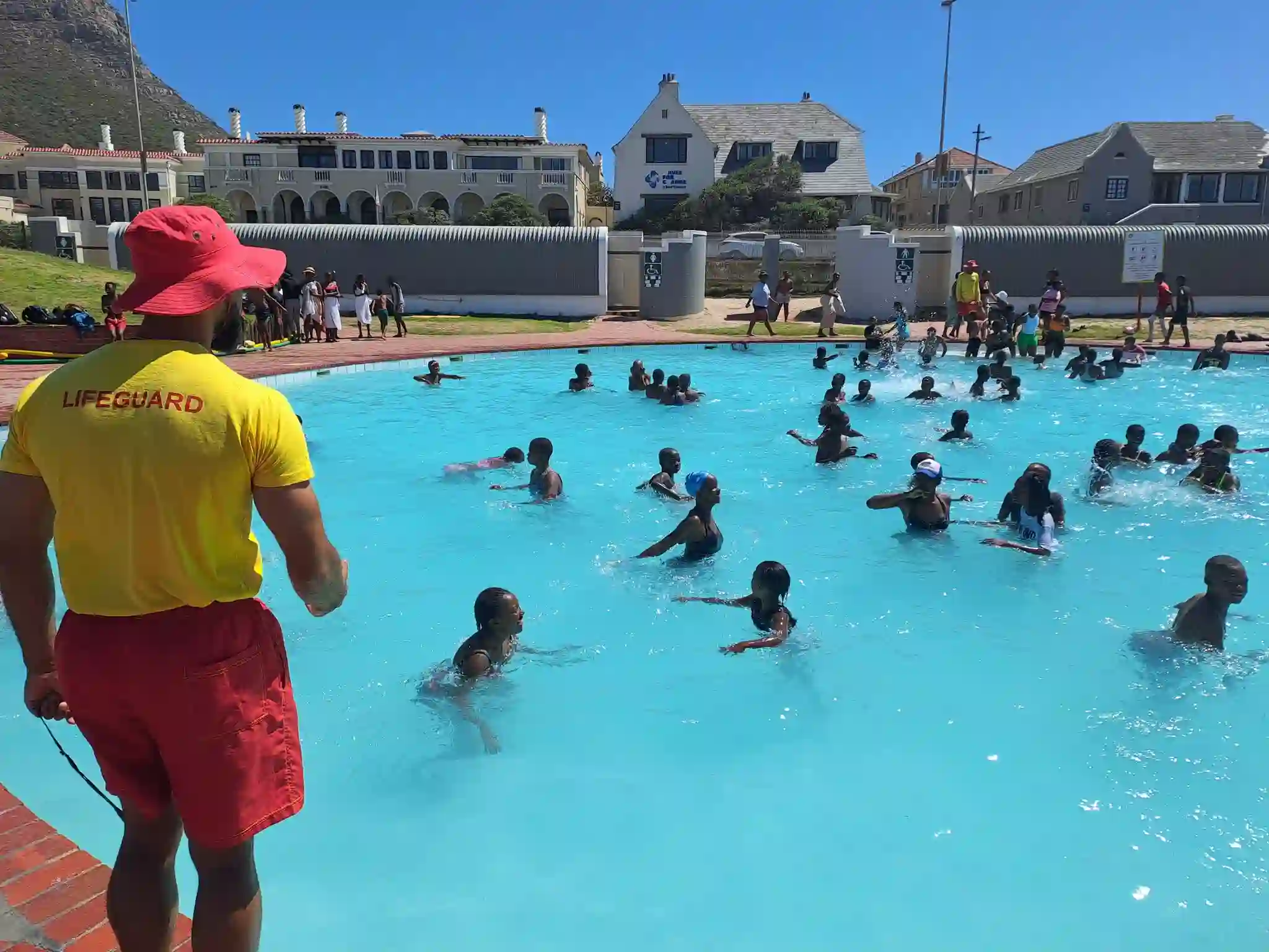 Beach lifeguard of Cape Town on duty for New Year 2026