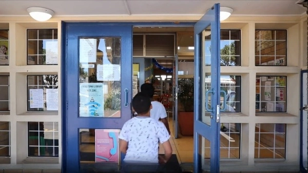 Children at City Library for Fine Free Week in Cape Town