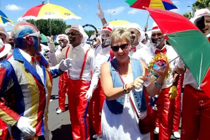 Tweede Nuwe Jaar Parade in Cape Town