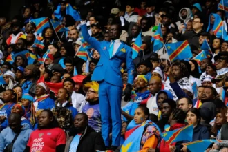 Fan of DR Congo stood motionless in stadium as Lumumba
