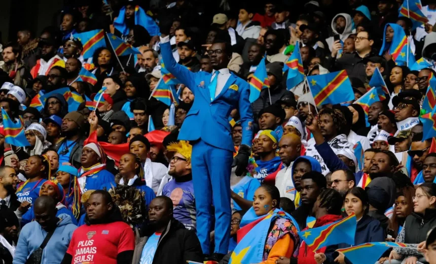 Fan of DR Congo stood motionless in stadium as Lumumba