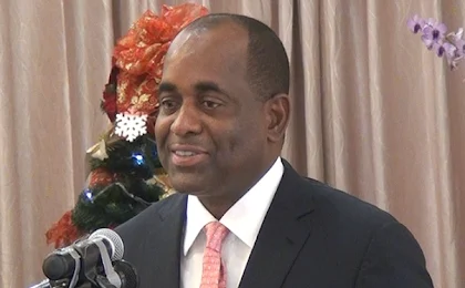Prime Minister Roosevelt Skerrit while extending Christmas greetings to people of Dominica