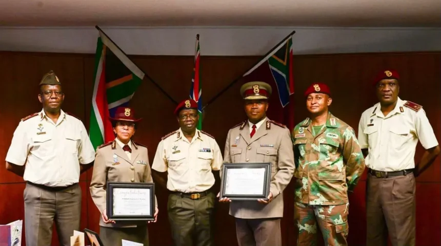 New Officers appointed in South Africa