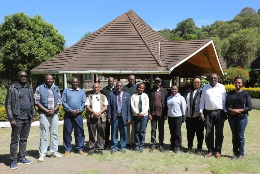 Members of Mt. Elgon GEF-7 Project in Kenya