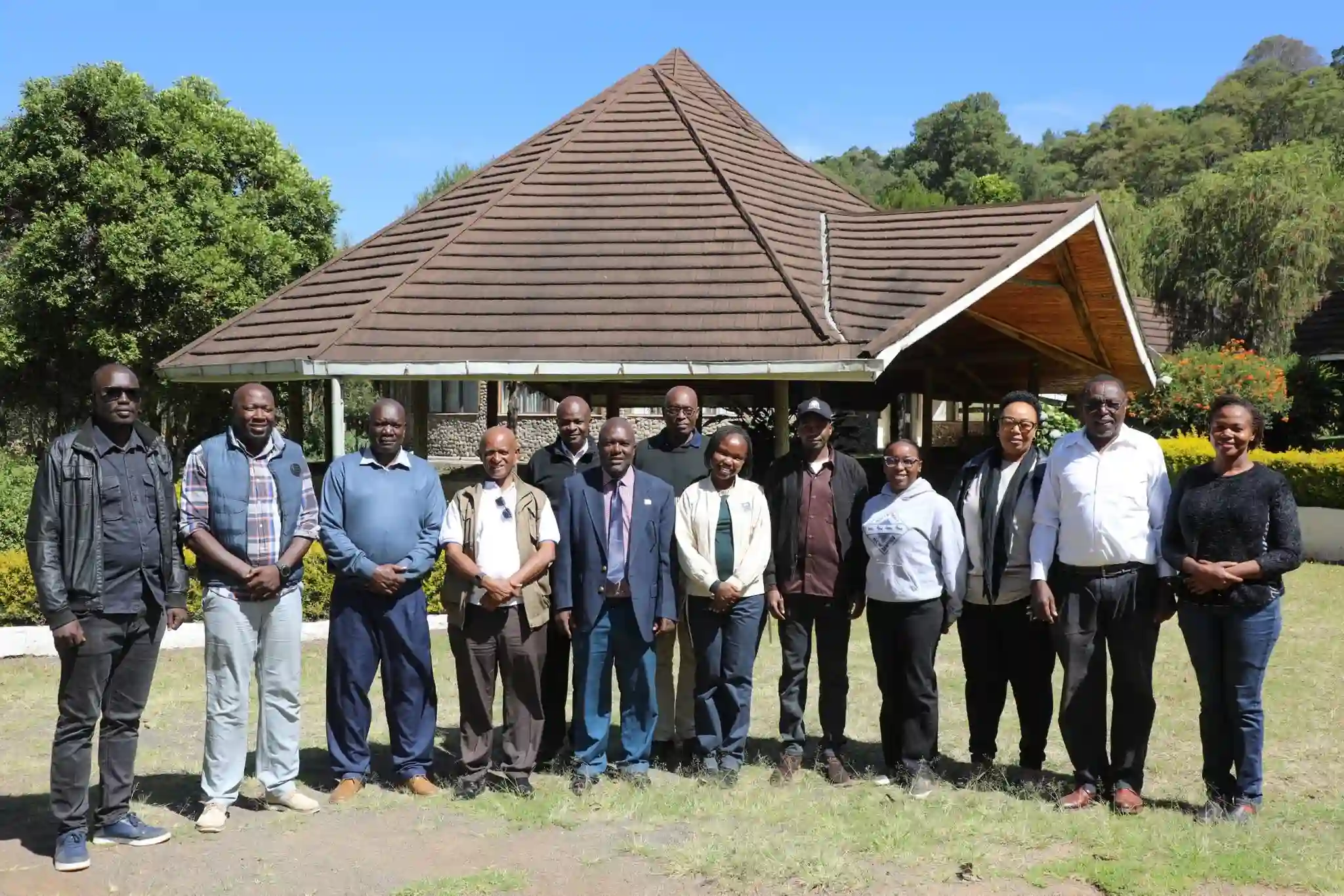 Members of Mt. Elgon GEF-7 Project in Kenya