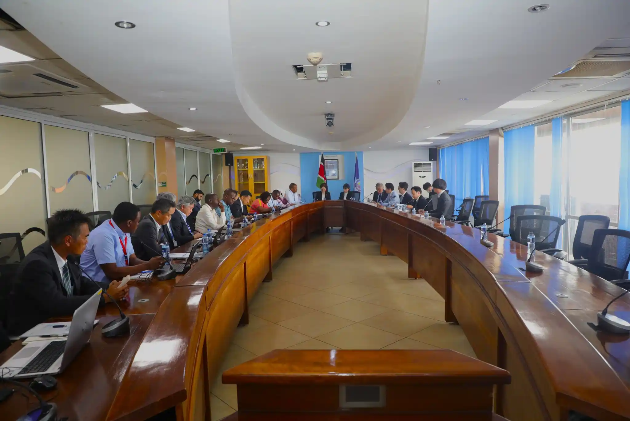 Meeting held with KPA, JICA and India in Kenya