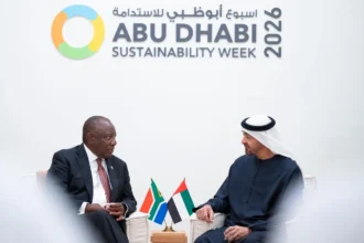 President Cyril Ramaphosa at Abu Dhabi Sustainable Week 2026 in UAE
