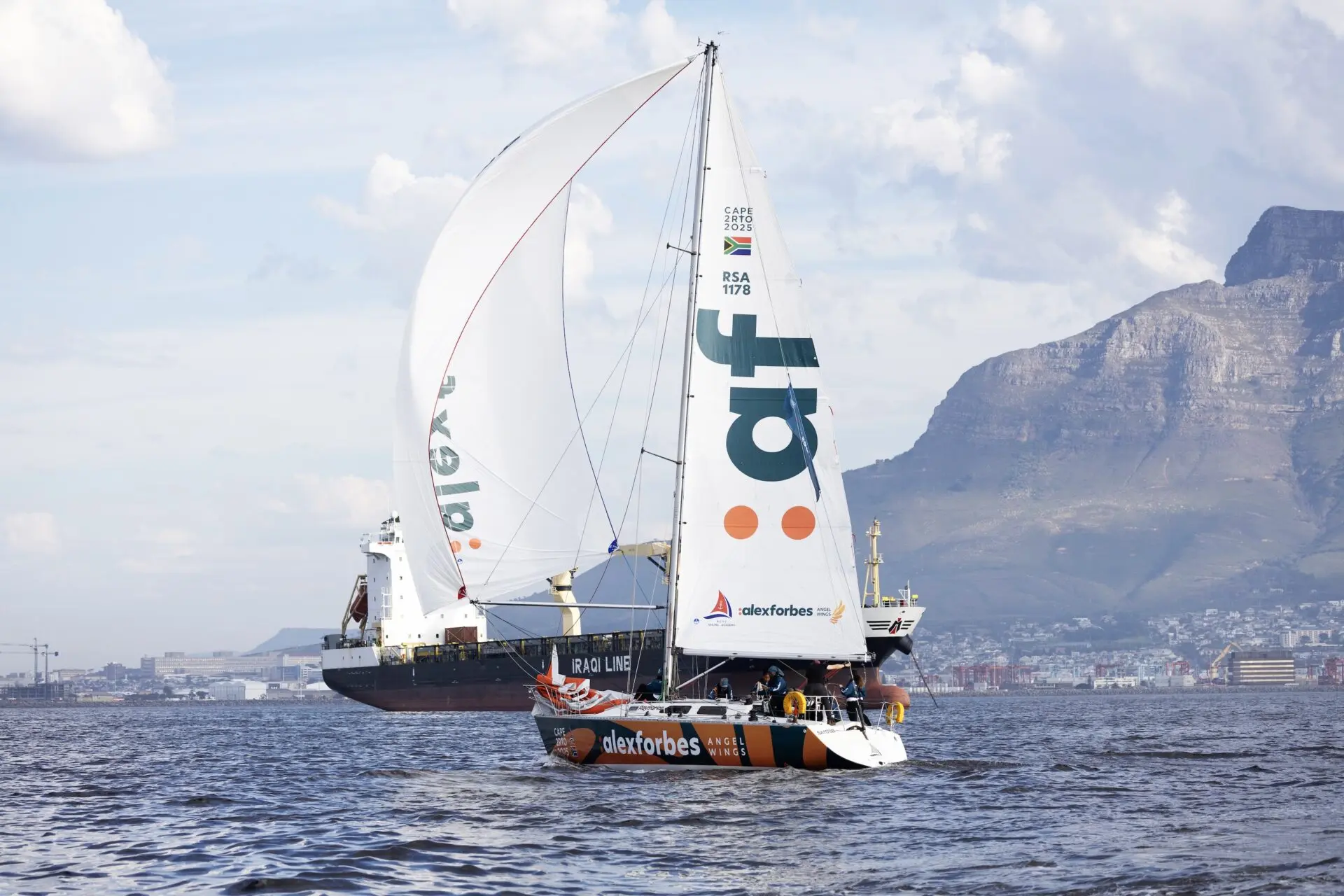 Alexforbes Angel Wings crew won the Cape 2 Rio Yacht Race 2025