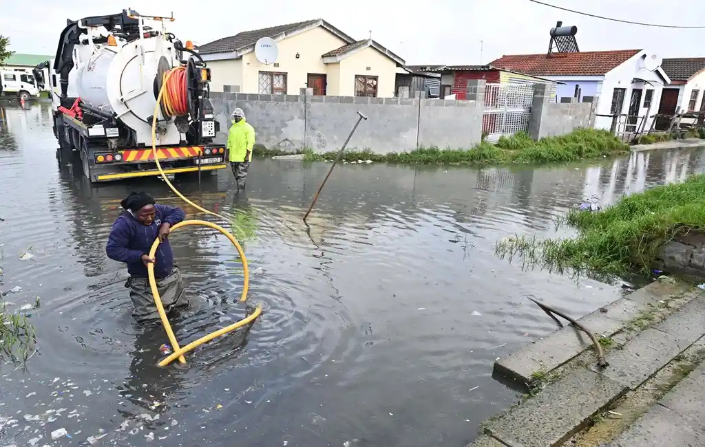 Flooding in Cape Town