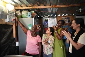 Electricity provided to Nomzamo residents, Cape Town