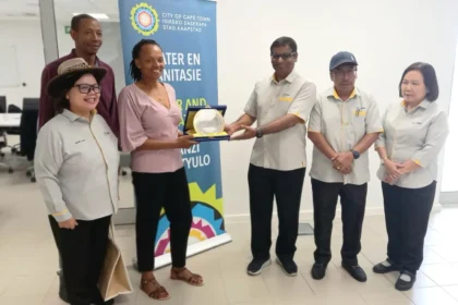 Cape Town hosts PWSC for knowledge exchange at Zandvliet Wastewater Treatment Works 