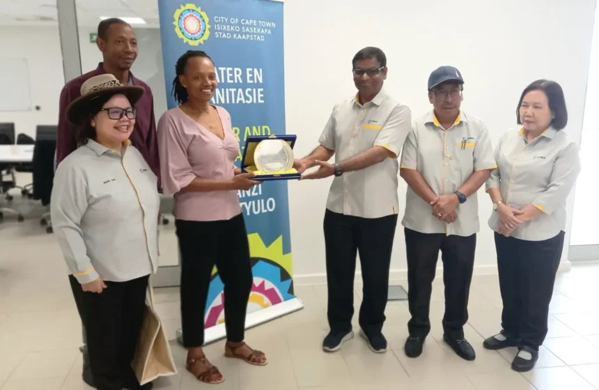 Cape Town hosts PWSC for knowledge exchange at Zandvliet Wastewater Treatment Works 