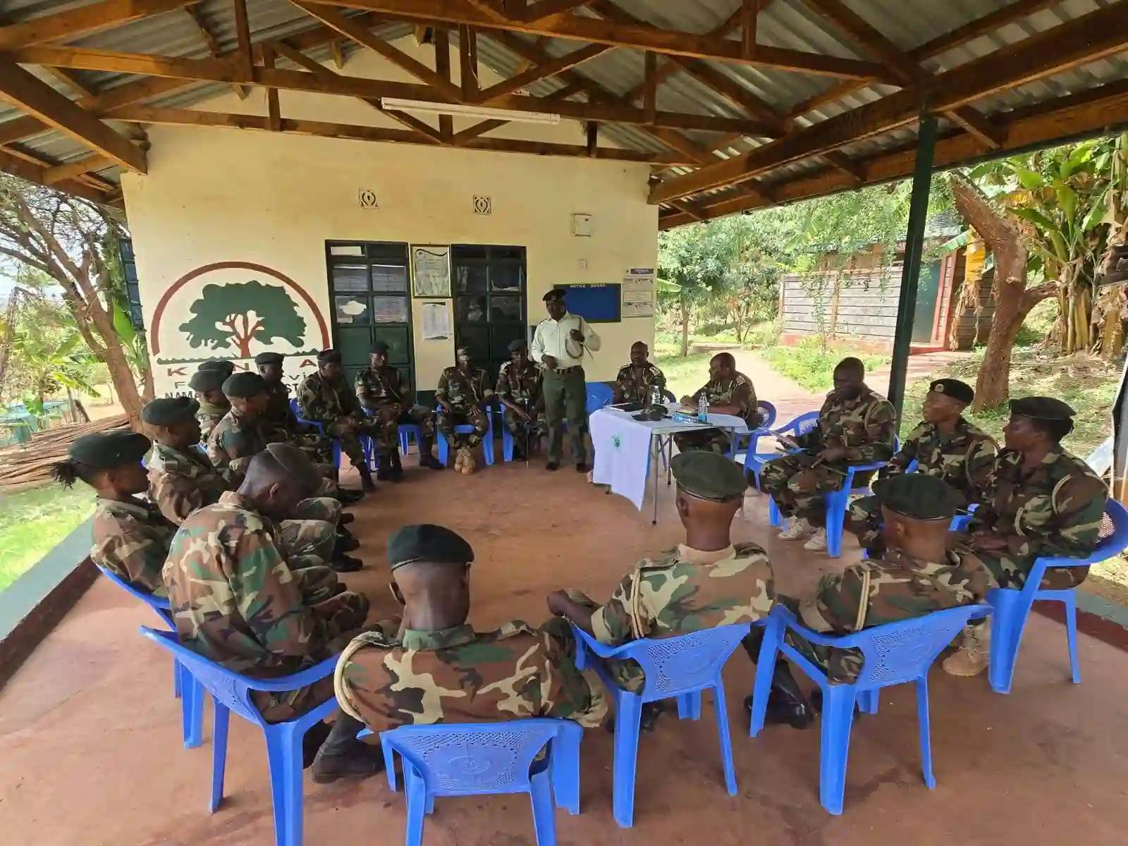 Kenya Forest Service officers