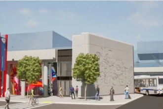 MyCiTi Bus Station Artwork, at Claremont, by Cape Town Artists