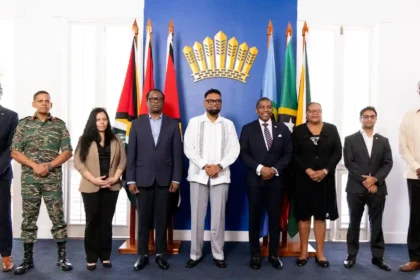 PM Terrance Drew in Guyana