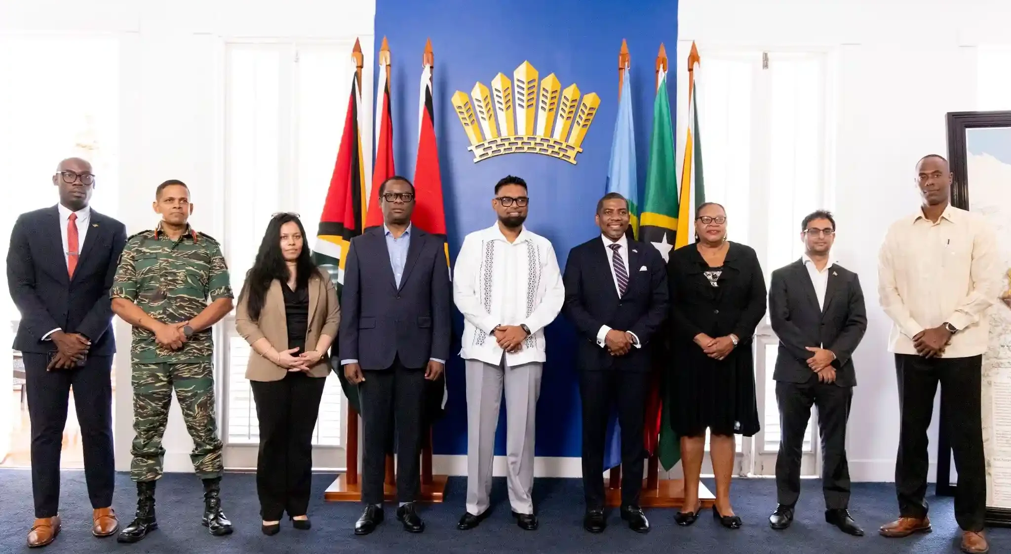 PM Terrance Drew in Guyana