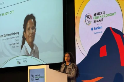 Alderman Xanthea Limberg at Africa's Green Economy Summit