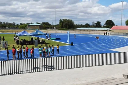 Wesfleur Athletics Stadium in Atlantis, Cape Town