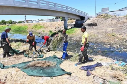 Vygekraal River, Athlone Liveable Urban Waterway project, Cape Town