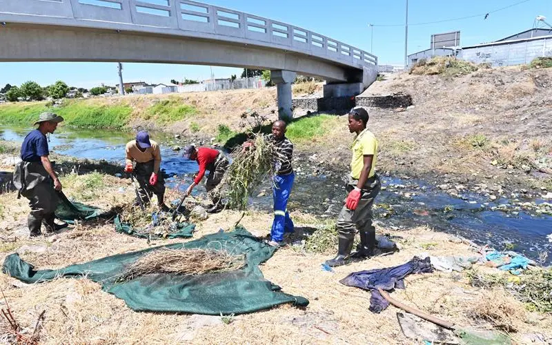 Vygekraal River, Athlone Liveable Urban Waterway project, Cape Town