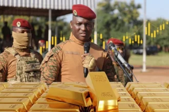 Burkina Faso records rise in gold