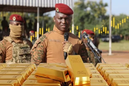 Burkina Faso records rise in gold