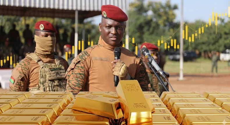 Burkina Faso records rise in gold