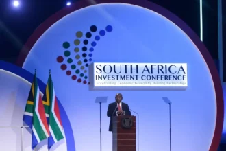 President Cyril Ramaphosa at 6th South Africa Investment Conference in Johannesburg