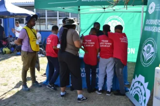 Learners at Eco Trail 2026, Cape Town