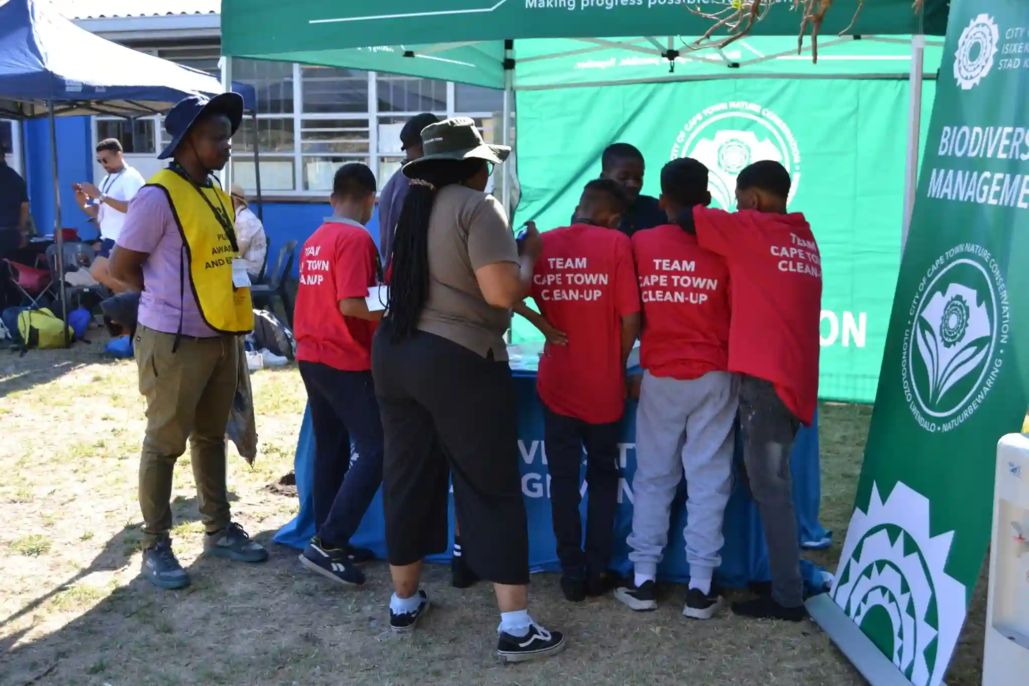 Learners at Eco Trail 2026, Cape Town