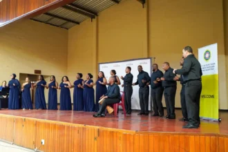 Cape Town Opera Vocal Ensemble team during performance