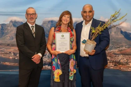 Deputy Mayor Eddie Andrews while honouring the officers, Cape Town