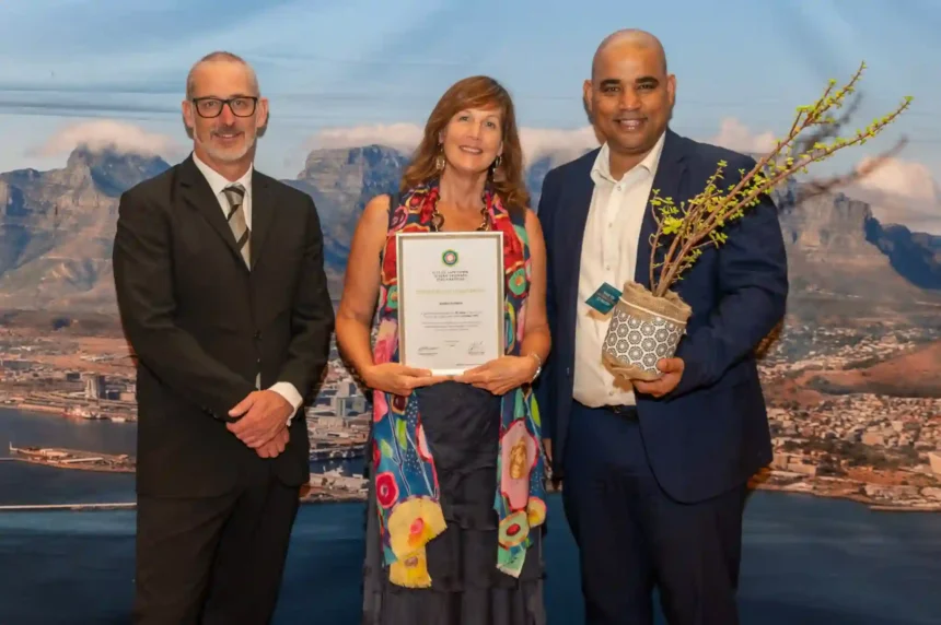 Deputy Mayor Eddie Andrews while honouring the officers, Cape Town