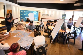 co-design phase workshop at Bellville Civic Centre in Cape Town