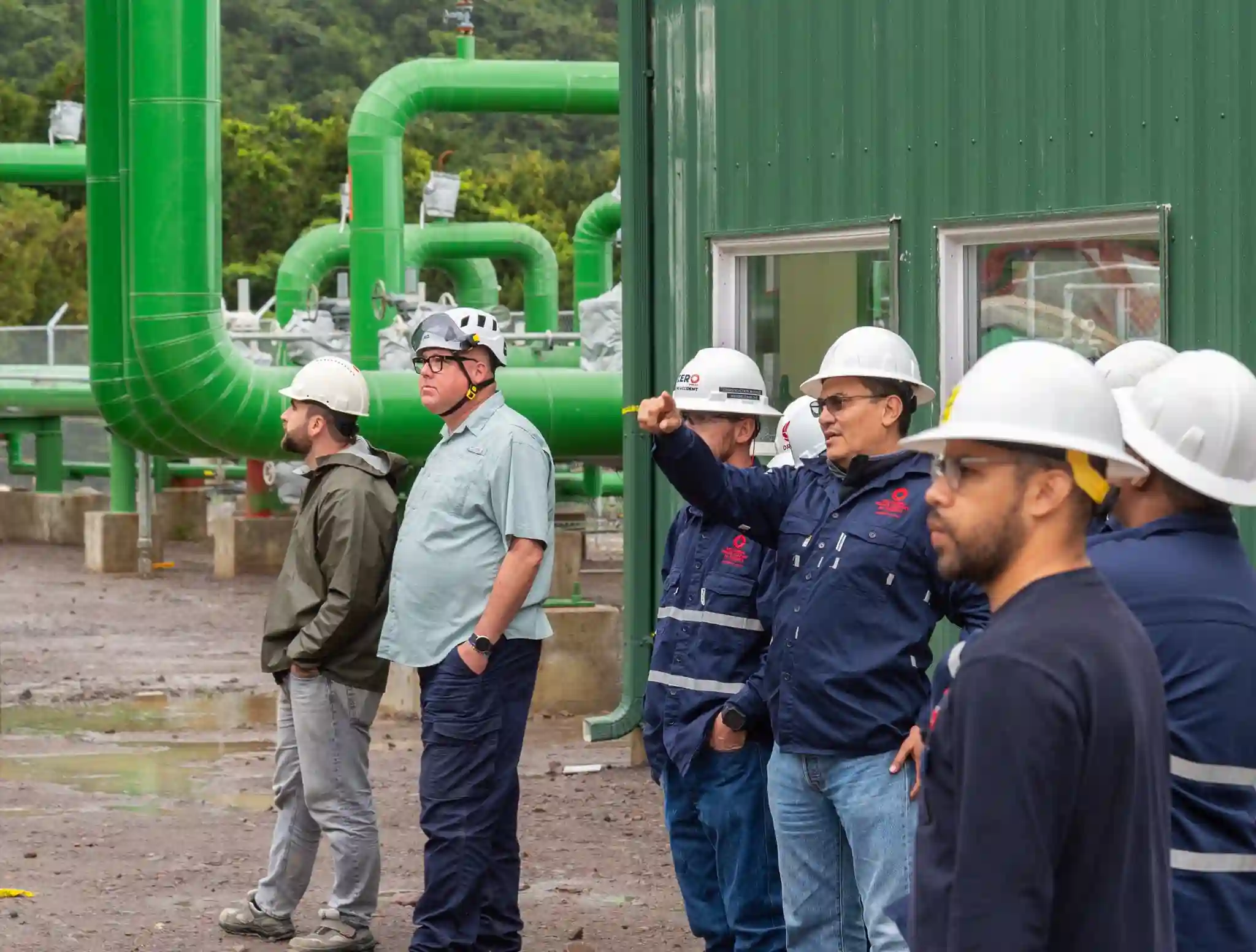 Geothermal Power Plant final testing is underway in Dominica
