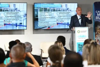 Alderman James Vos at Ease of Doing Business event in Cape Town