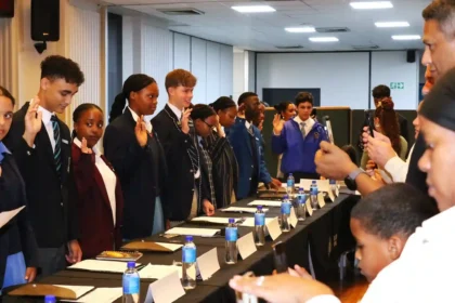 Newly ELected Junior City Councillors of City Council, Cape Town
