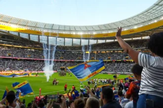 Stormers v/s Dragons rugby match in Cape Town