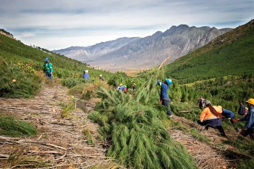 Cape Town clearing alien vegetation