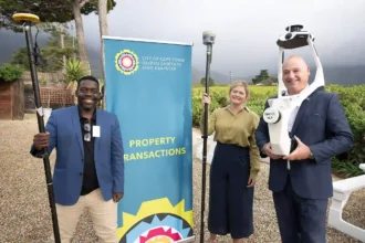 Alderman James Vos at GIS & Surveys Tech Day 2026 in Cape Town