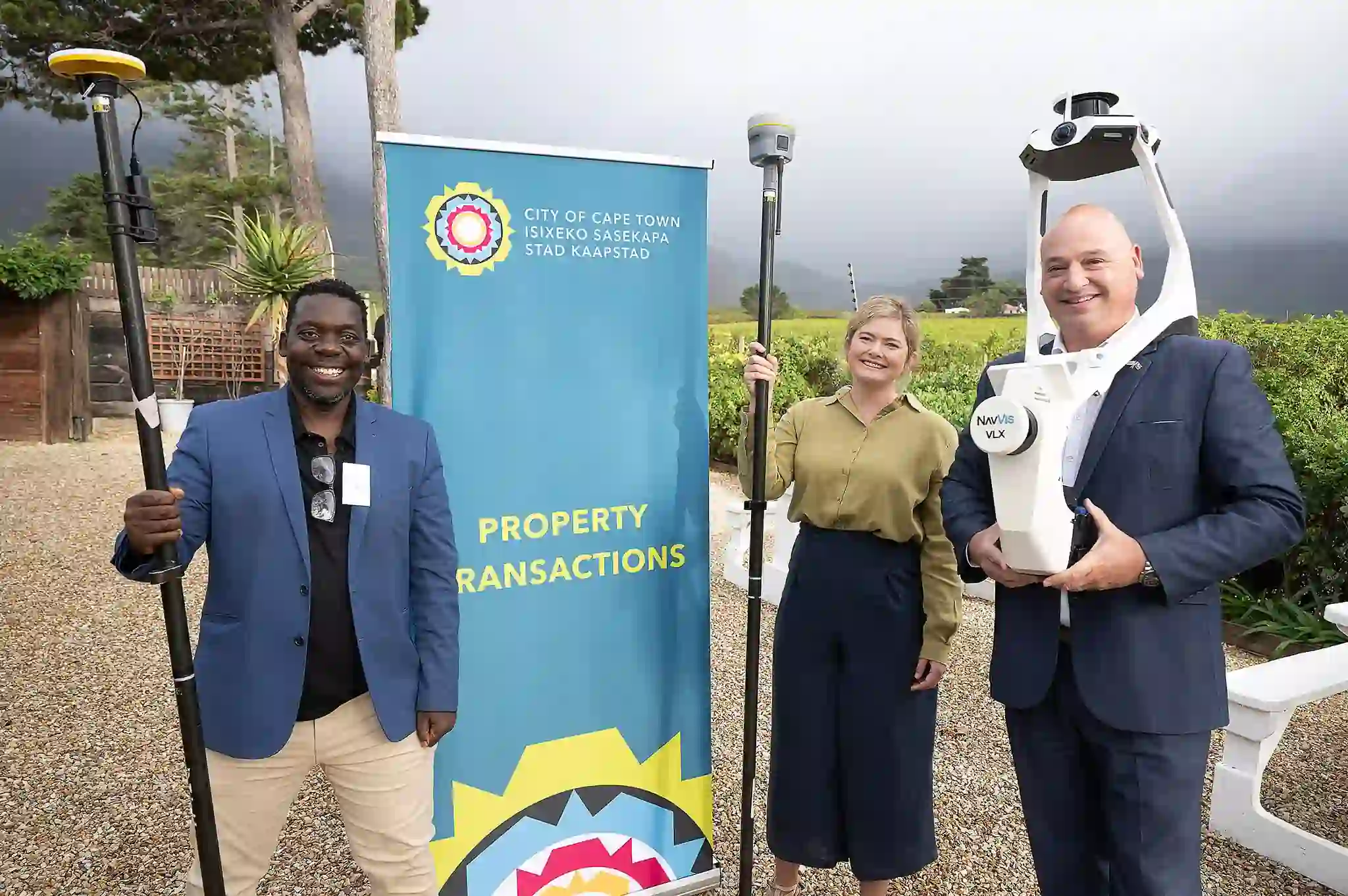 Alderman James Vos at GIS & Surveys Tech Day 2026 in Cape Town