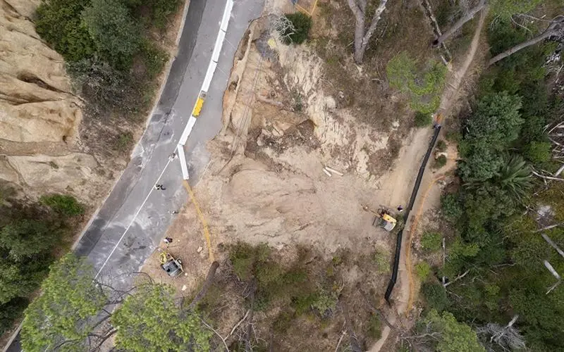 Kloof Road in Cape Town