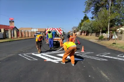 Road Marking Project in Cape Town
