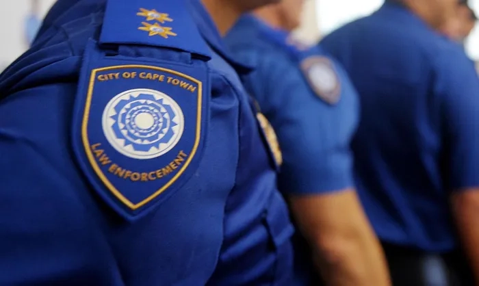 Cape Town Metro Police and Law Enforcement officers