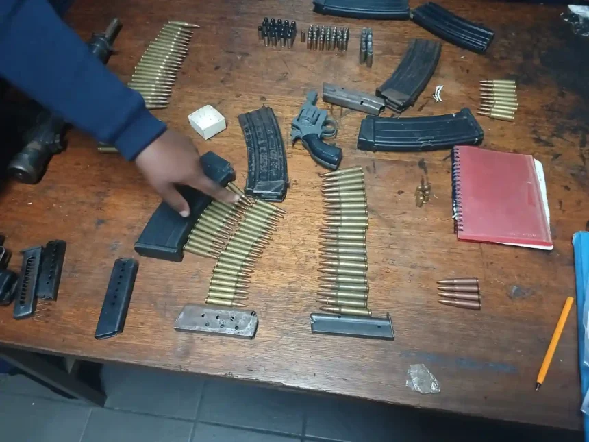 Firearms confiscated by city police past weekend in Cape Town