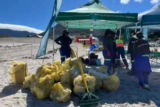 Cape Town Celebrated Global Recycling Day on Hout Bay Beach
