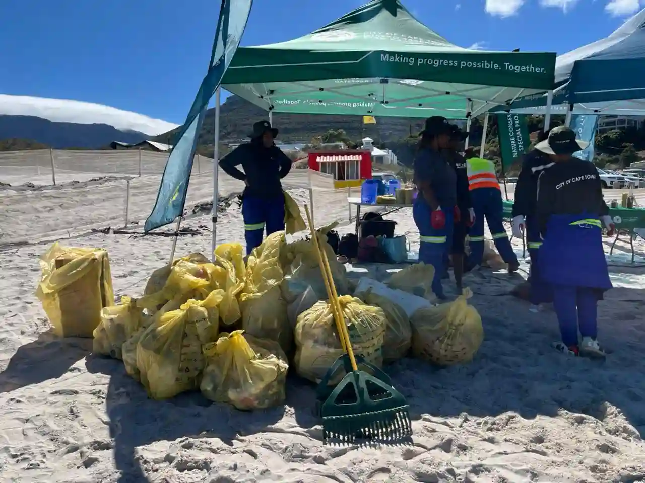 Cape Town Celebrated Global Recycling Day on Hout Bay Beach