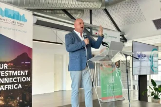 Alderman James Vos at WISP, Cape Town