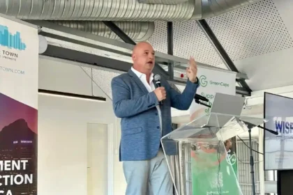 Alderman James Vos at WISP, Cape Town